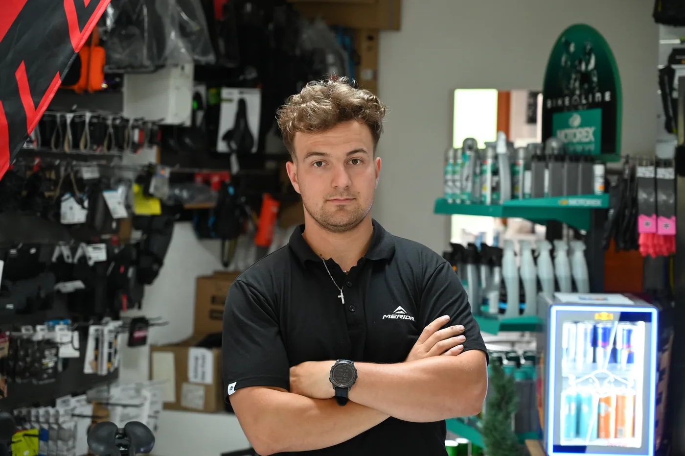 Portrait de Baptiste Raboud, athlète de ski-cross