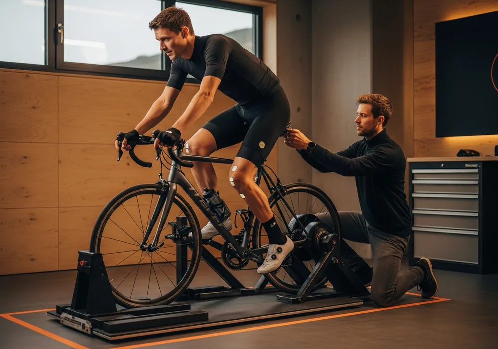 Séance de Bike Fitting : réglage sur mesure du vélo par un spécialiste Raboudland-Bike